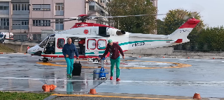 Trapianti, sfida al maltempo per portare un cuore a Torino